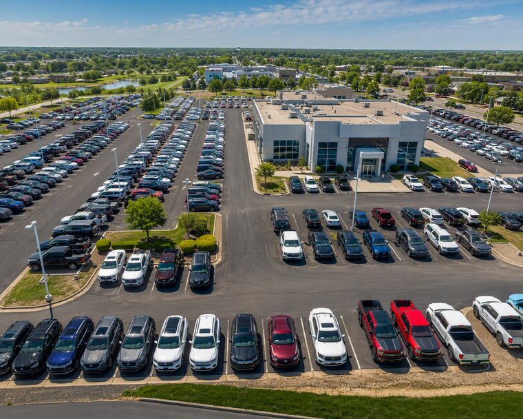 Used Vehicles - dealership lot